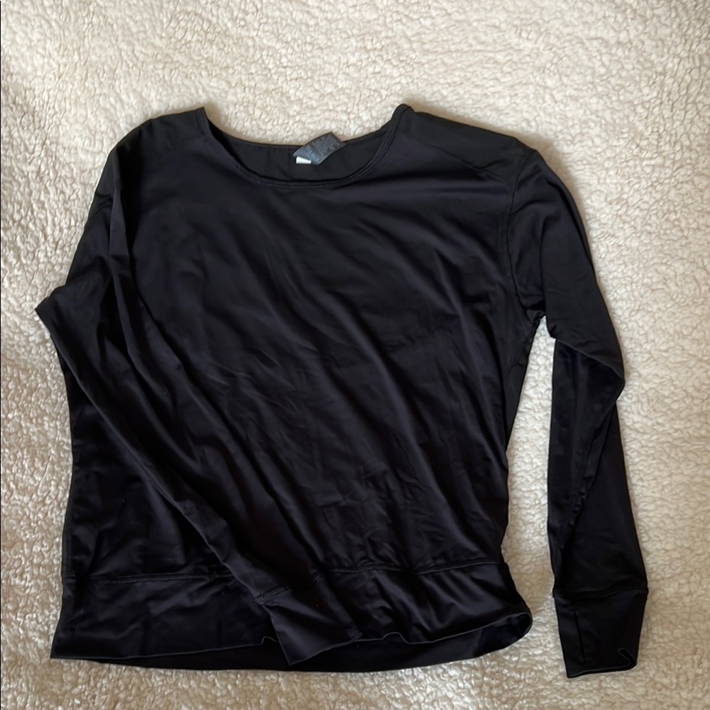 Women’s black work out too. Size large.